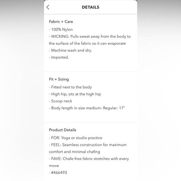 Athleta, Aurora seamless crop top - Picture 7 of 7